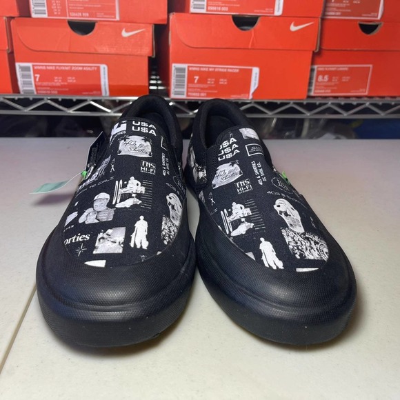 DC Shorties and Forties Canvas Shoes Mens Size 10.5